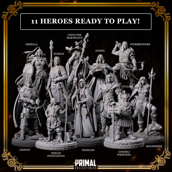 DNDDGL Deluxe Bundle Dragonlance 24 Miniature Characters