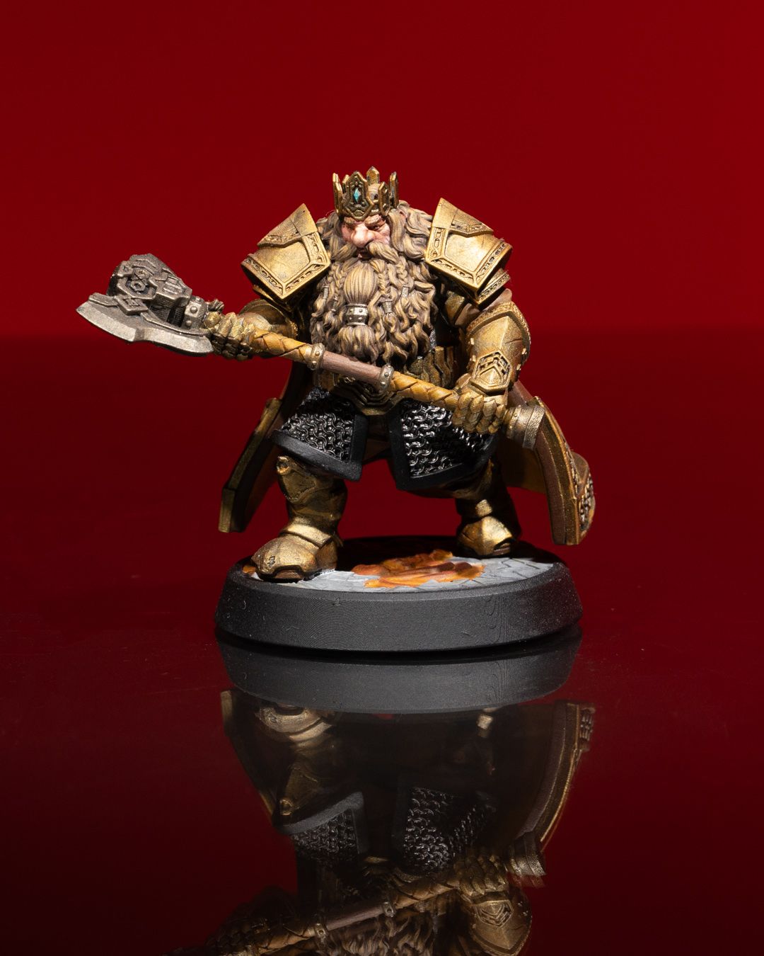 DNDIF - Dwarven King - Male Dwarf - Ice and Fire