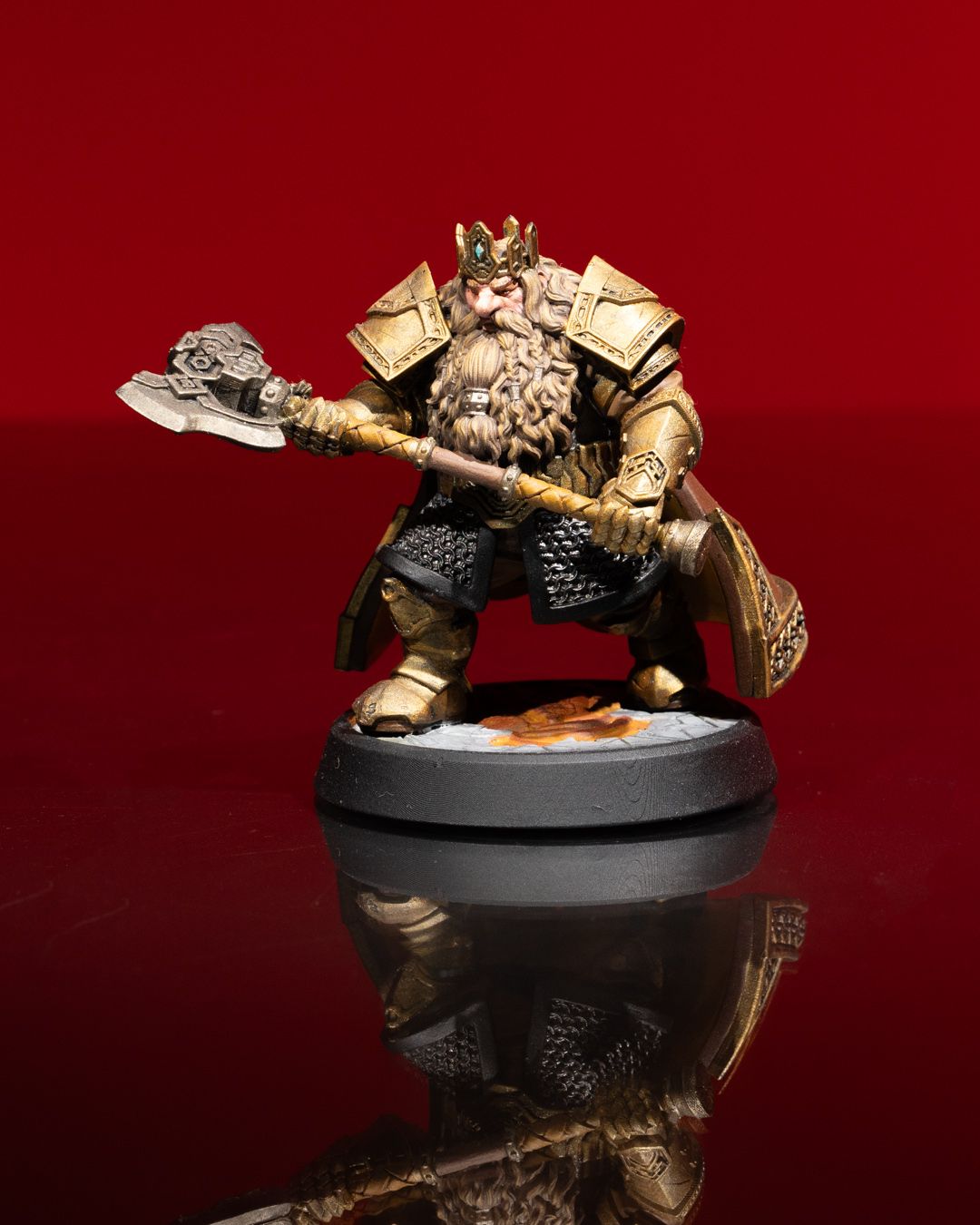 DNDIF - Dwarven King - Male Dwarf - Ice and Fire