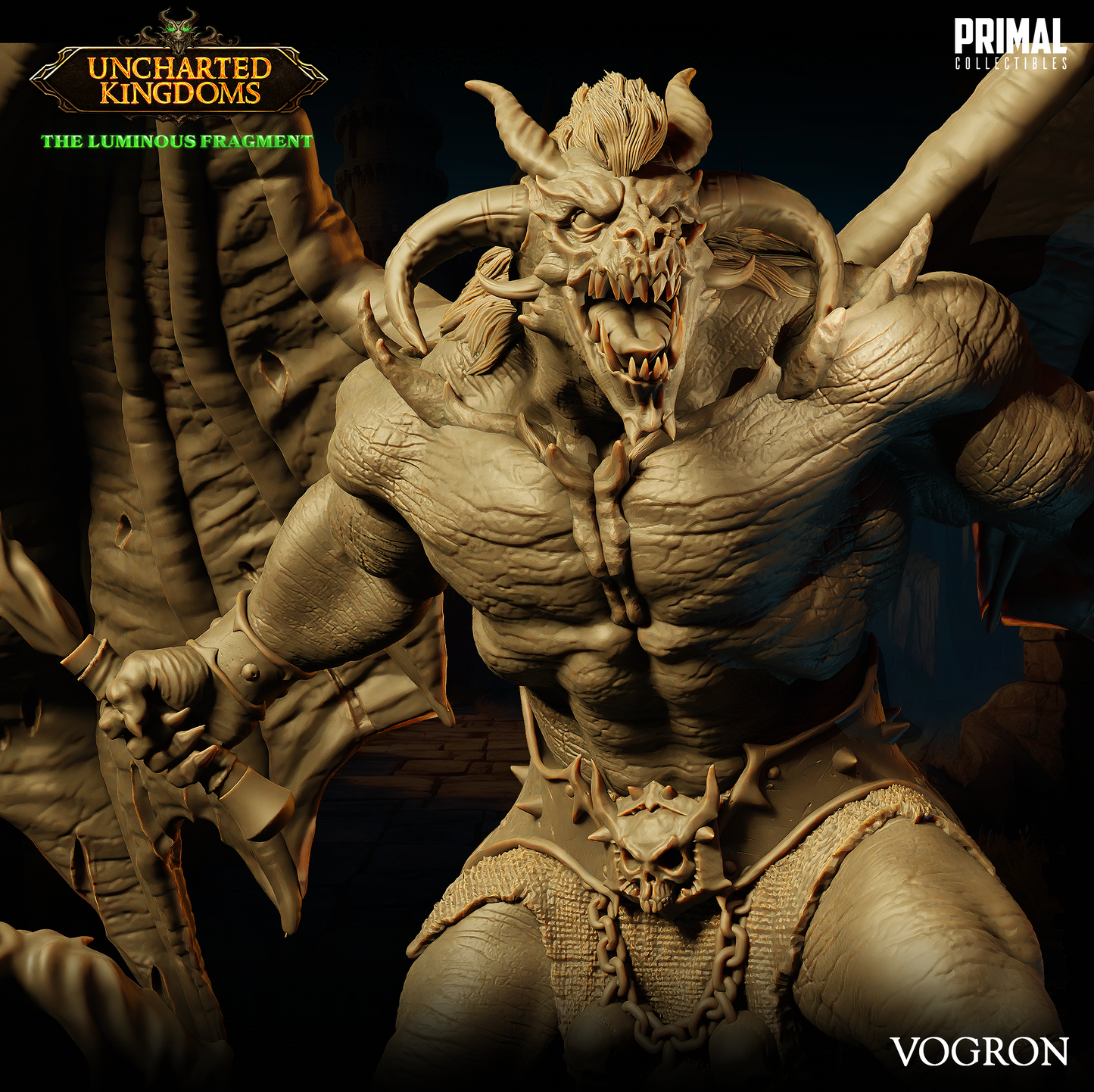 DNDUK - Errtu - Vogron The Balor Lord of the Abyss - Demon miniature