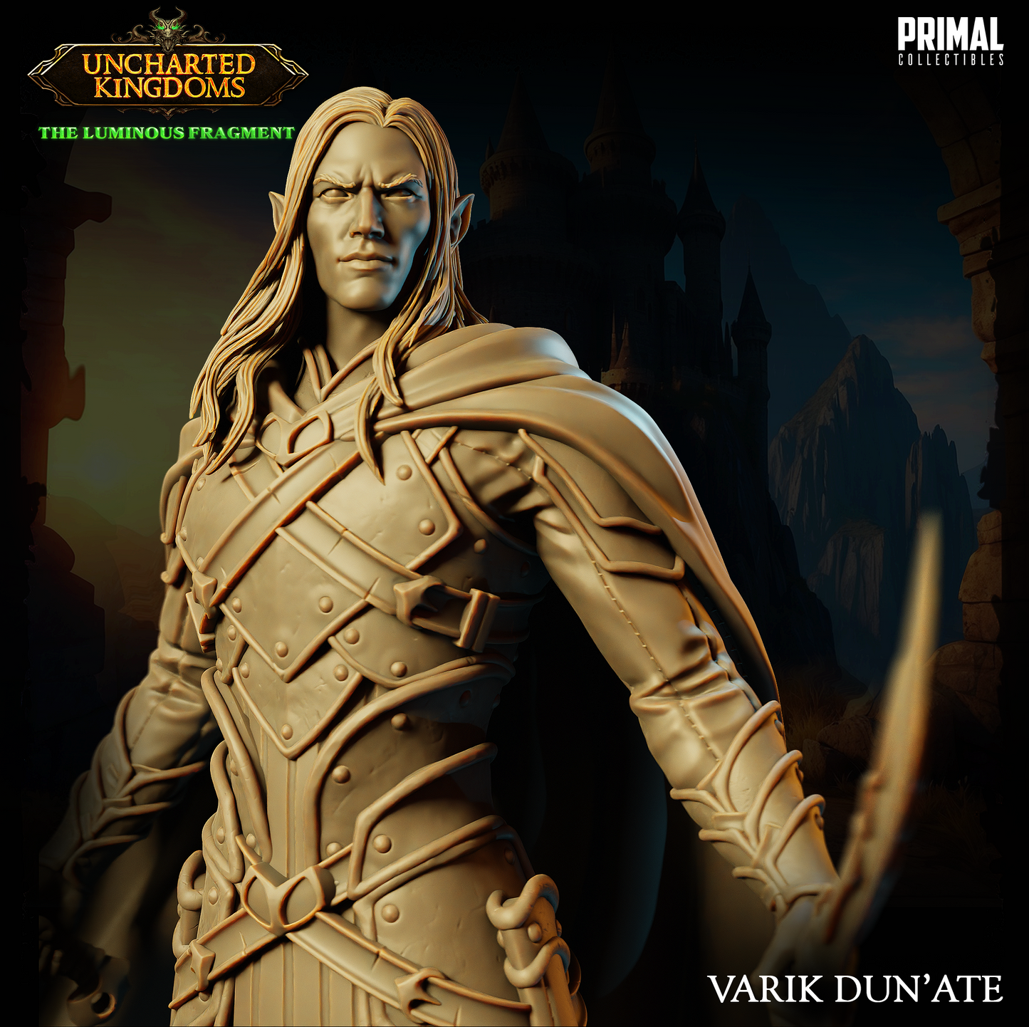 DNDUK - Drizzt Do Urden - Varik Dun Ate - Male Drow Dark Elf miniature
