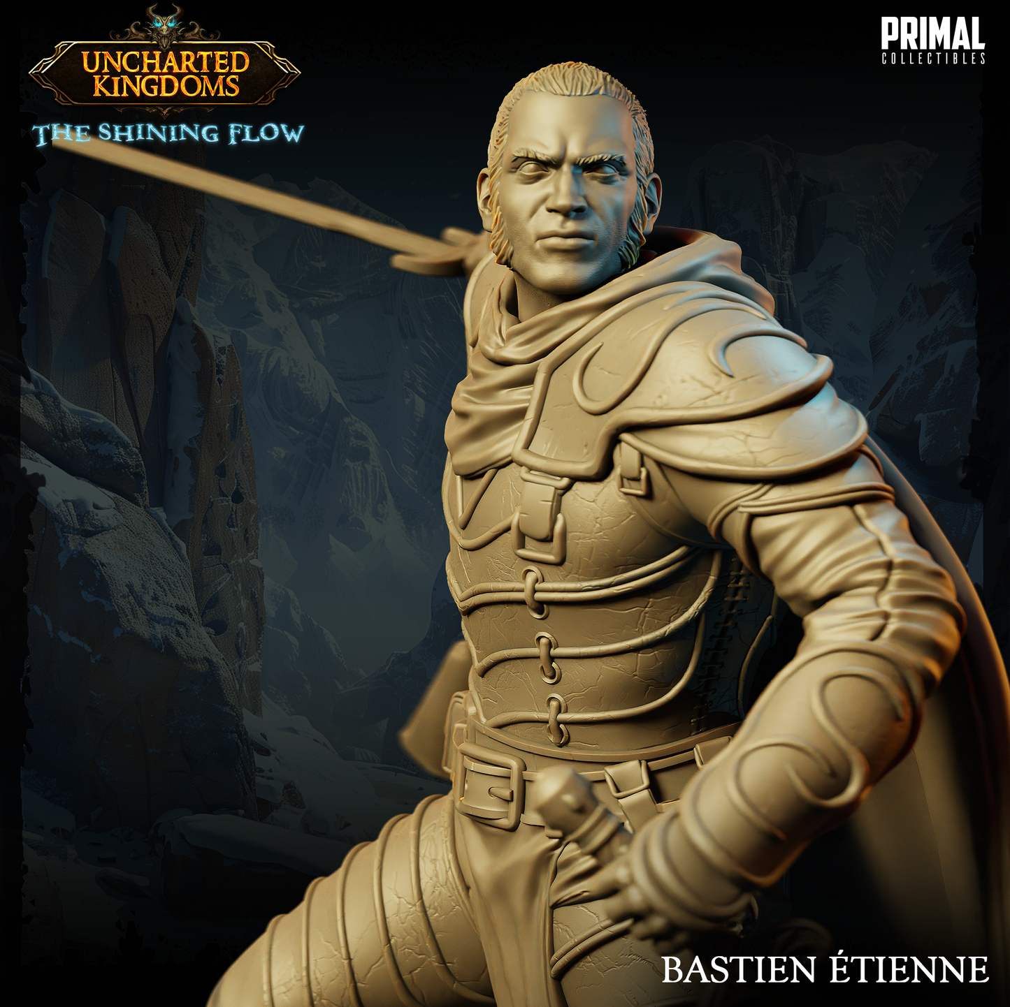 DNDUK - Artemis Entreri - Bastien Étienne - Male Human Fighter Rogue miniature