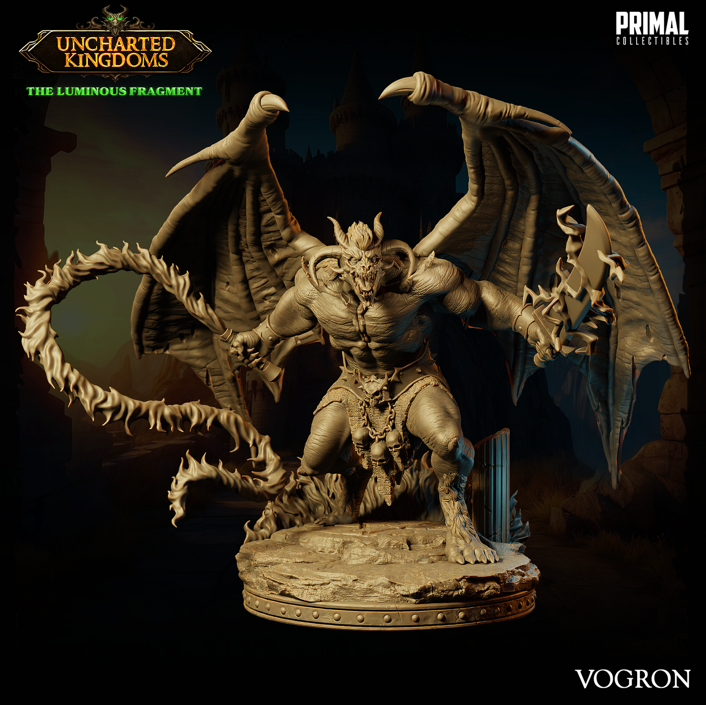DNDUK - Errtu - Vogron The Balor Lord of the Abyss - Demon miniature