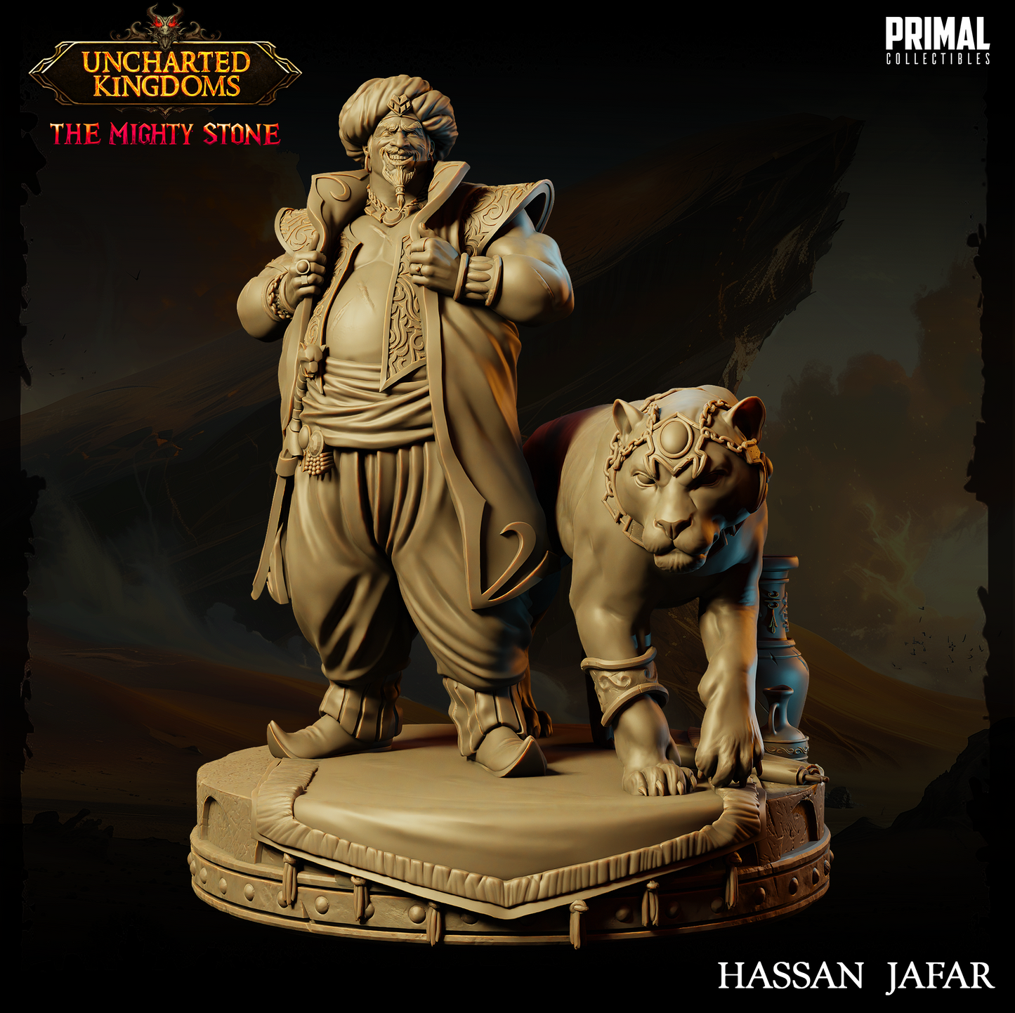 DNDUK - Pasha Pook - Hassan Jafar - Male Human Guildmaster miniature