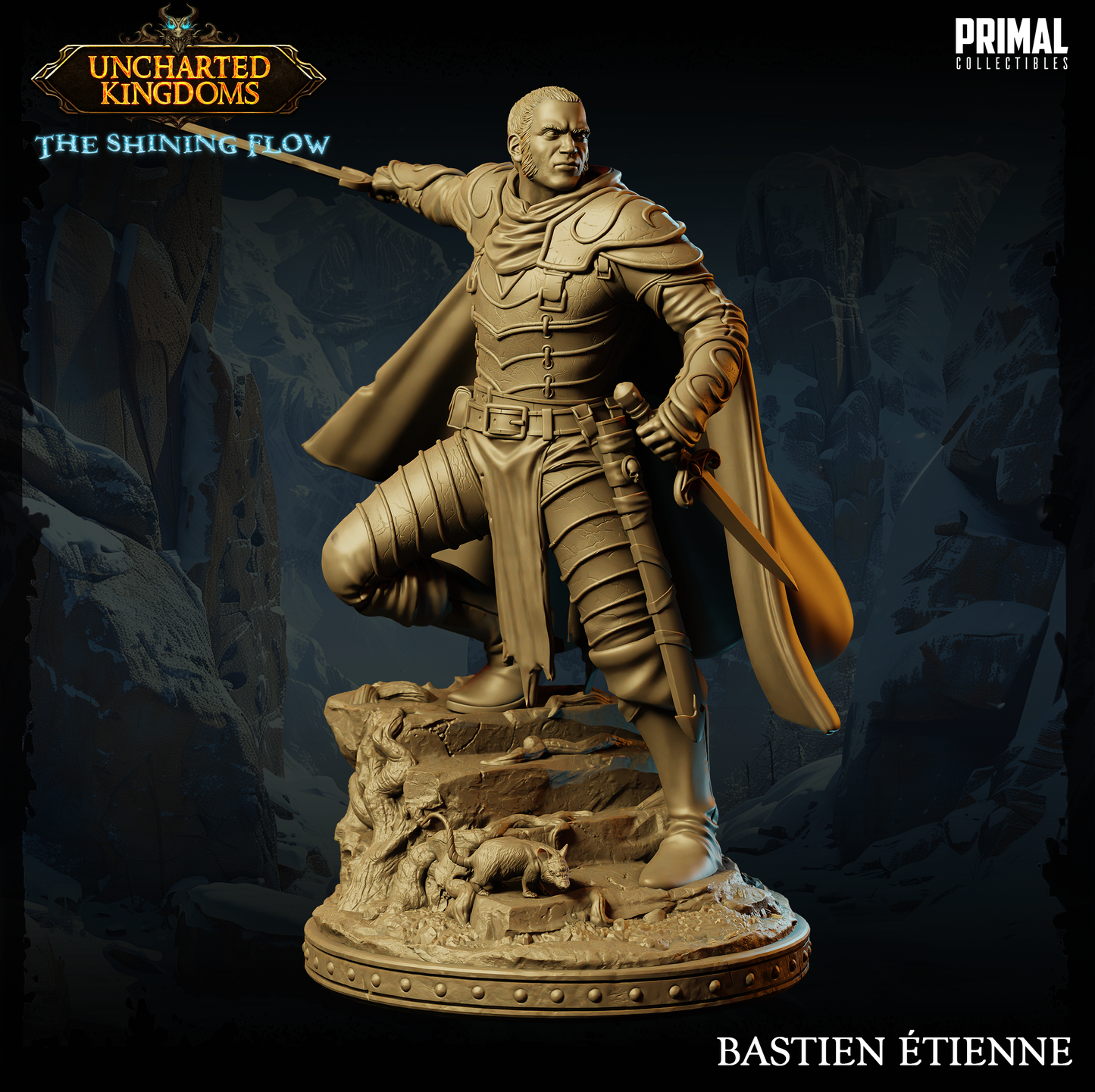 DNDUK - Artemis Entreri - Bastien Étienne - Male Human Fighter Rogue miniature