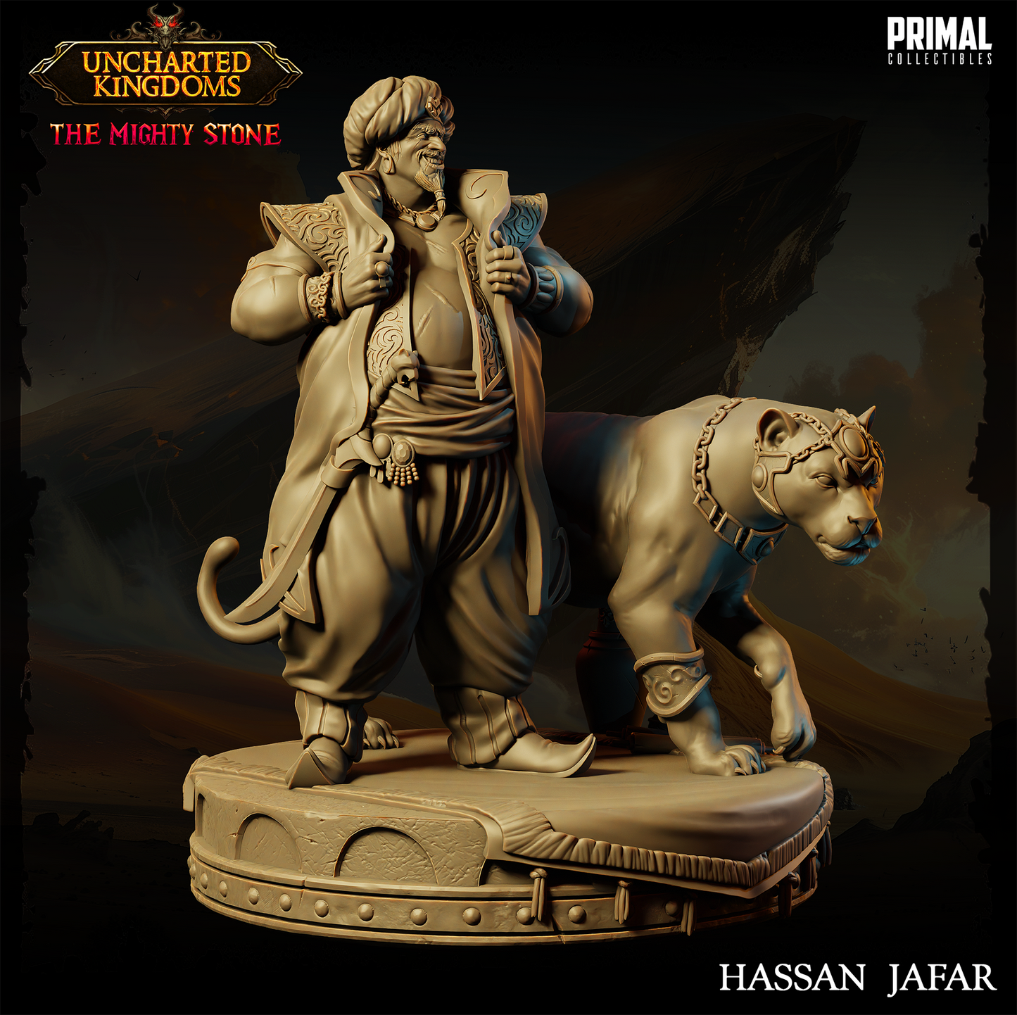 DNDUK - Pasha Pook - Hassan Jafar - Male Human Guildmaster miniature