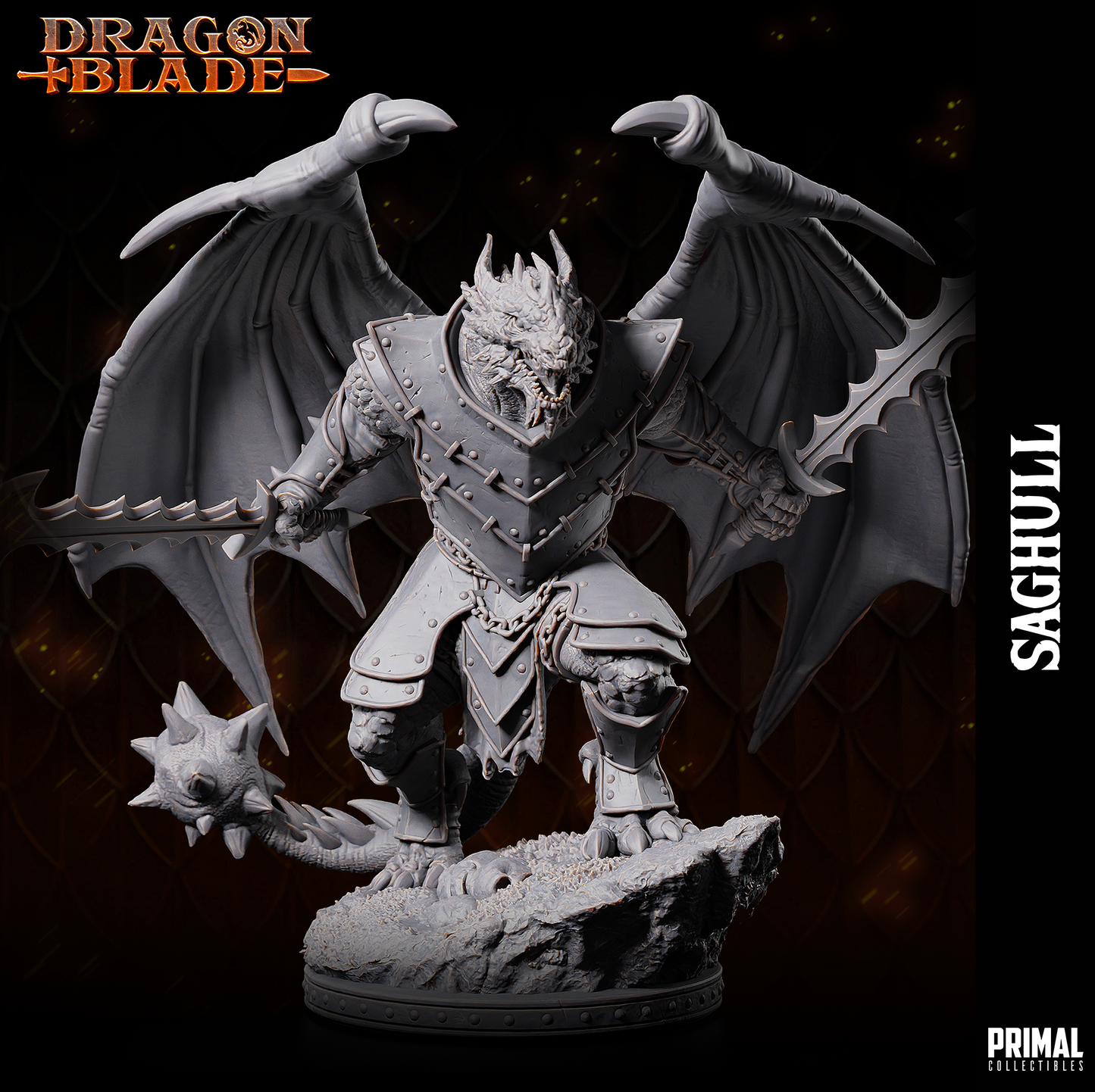 DNDDGL - Saghull - Sivak Draconian - DRAGONBLADE