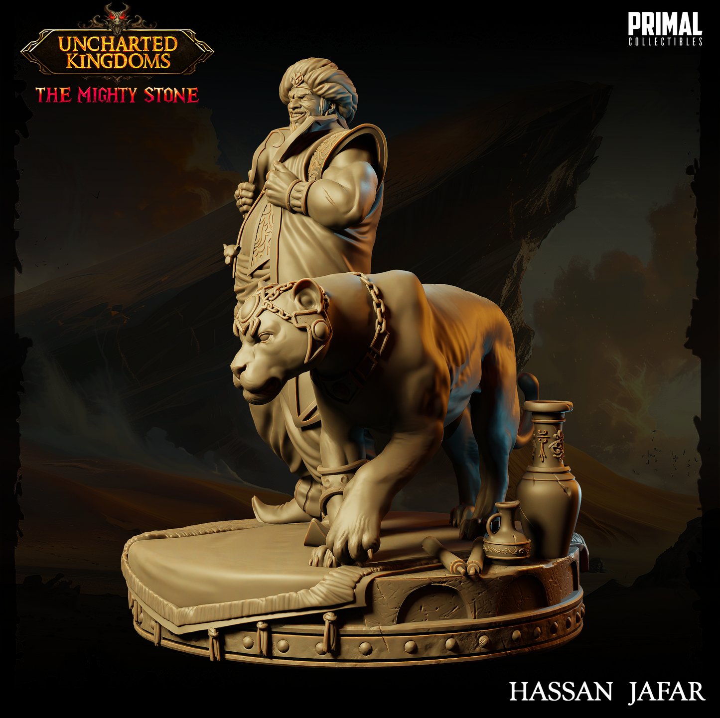 DNDUK - Pasha Pook - Hassan Jafar - Male Human Guildmaster miniature