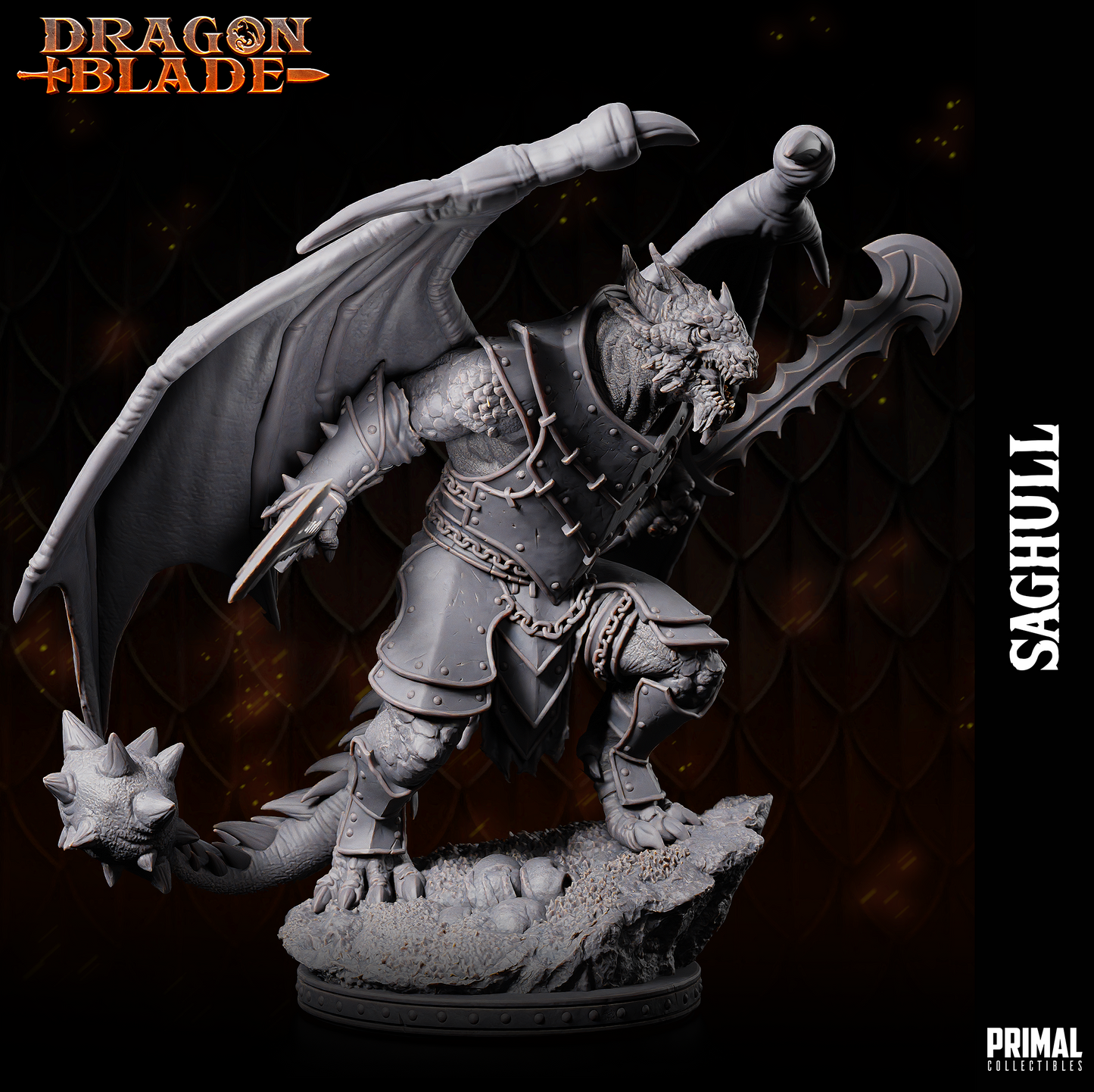 DNDDGL - Saghull - Sivak Draconian - DRAGONBLADE