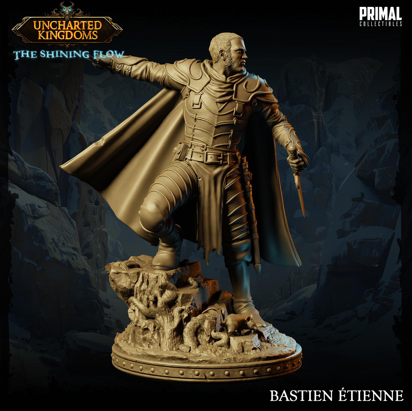 DNDUK - Artemis Entreri - Bastien Étienne - Male Human Fighter Rogue miniature