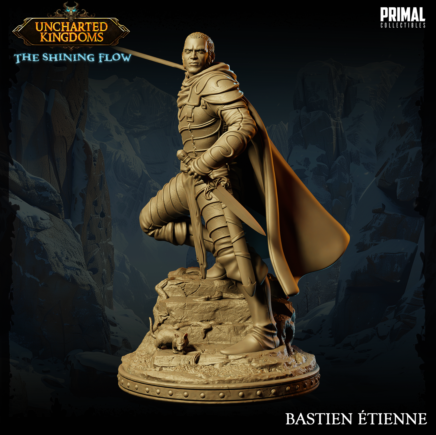 DNDUK - Artemis Entreri - Bastien Étienne - Male Human Fighter Rogue miniature