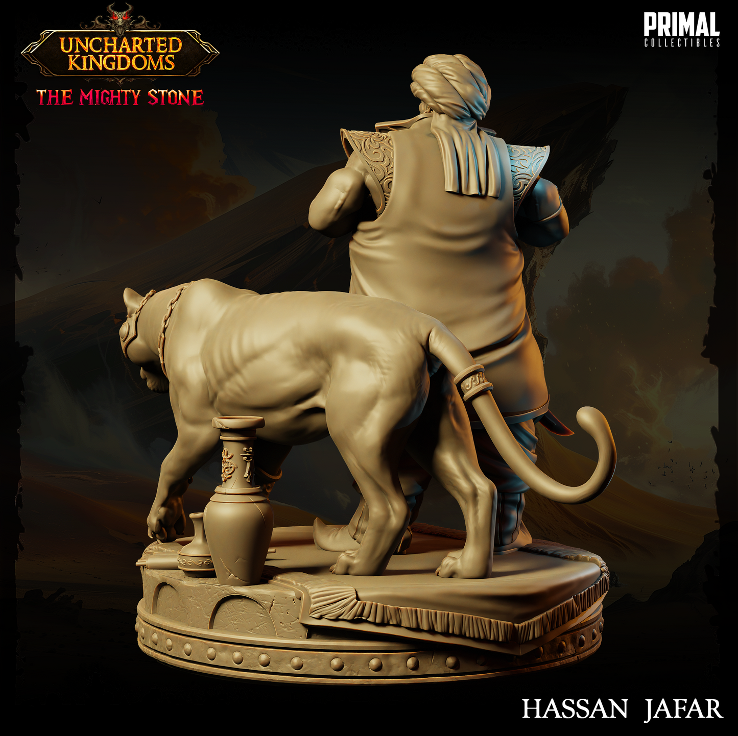 DNDUK - Pasha Pook - Hassan Jafar - Male Human Guildmaster miniature