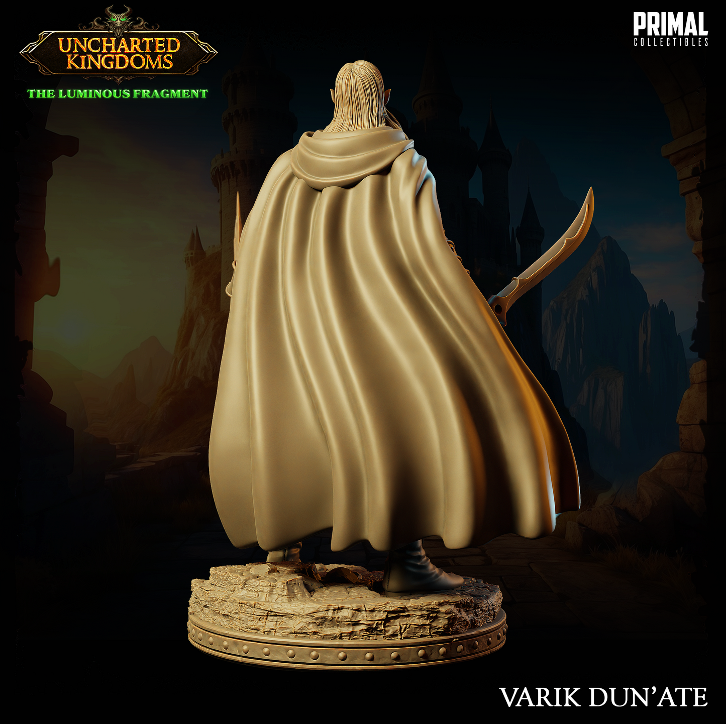 DNDUK - Drizzt Do Urden - Varik Dun Ate - Male Drow Dark Elf miniature