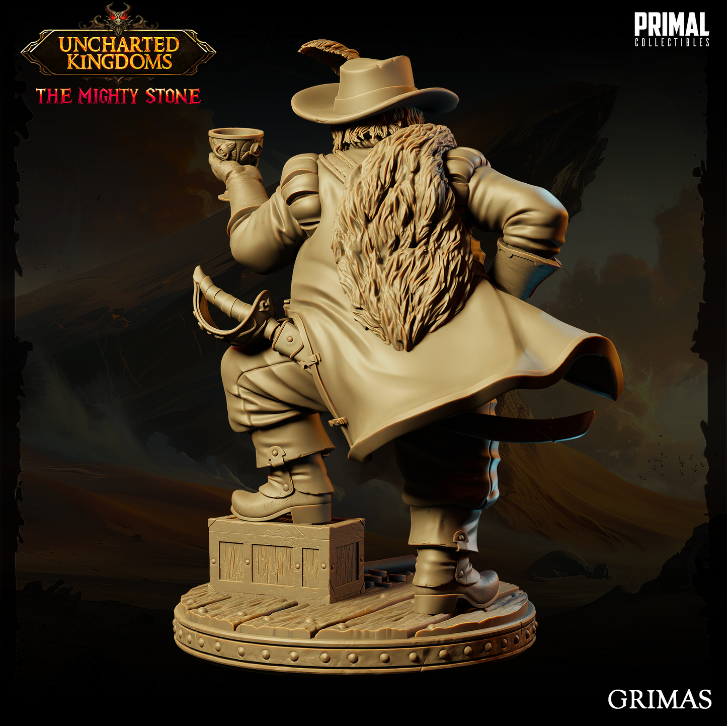 DNDUK - Mirt The Moneylender - Mertonius - Male Human Rogue miniature