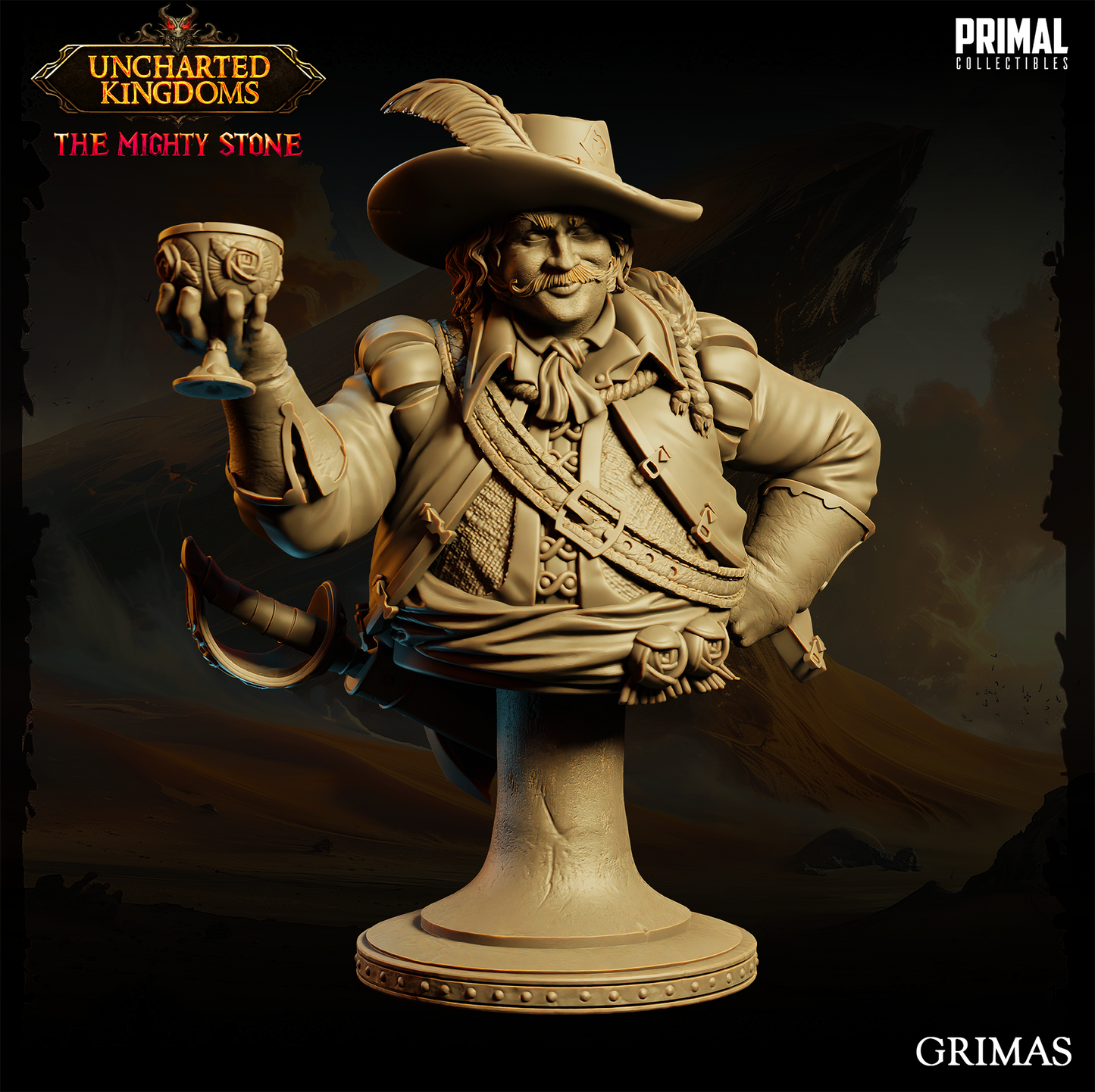 DNDUK - Mirt The Moneylender - Mertonius - Male Human Rogue miniature