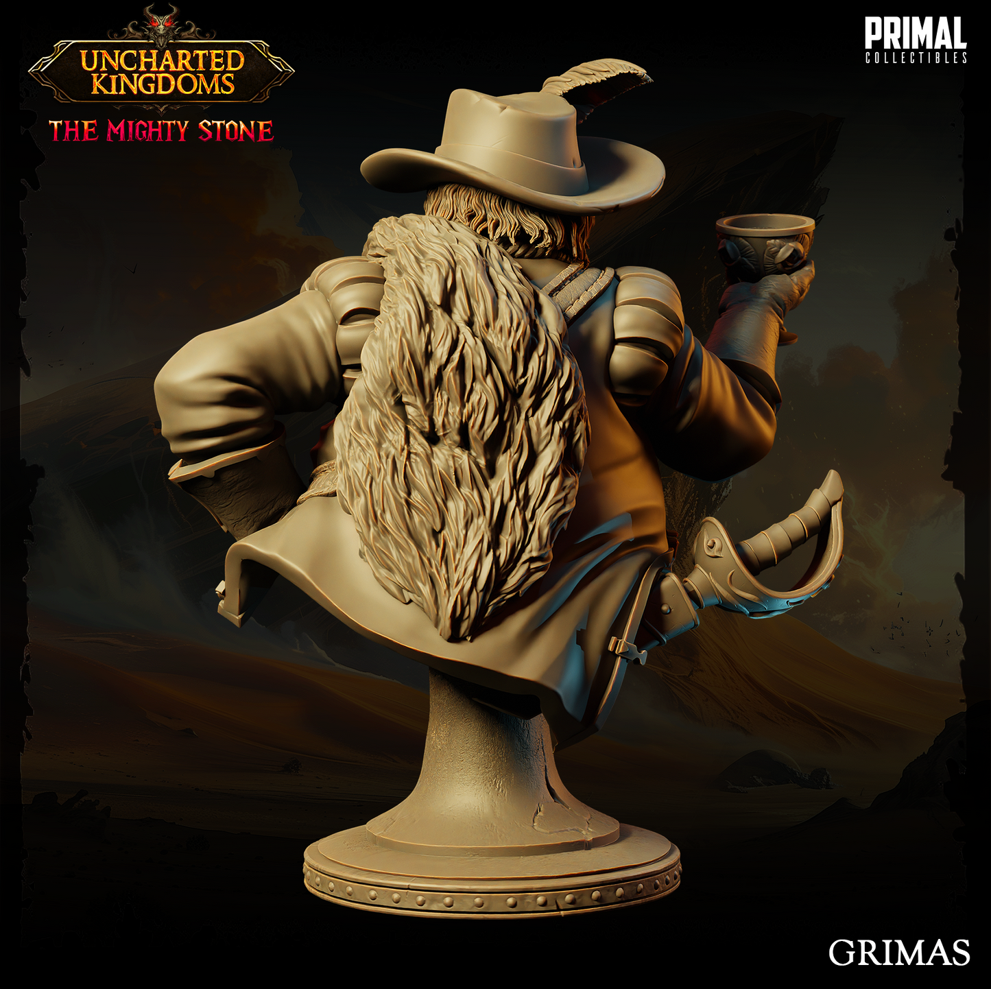 DNDUK - Mirt The Moneylender - Mertonius - Male Human Rogue miniature