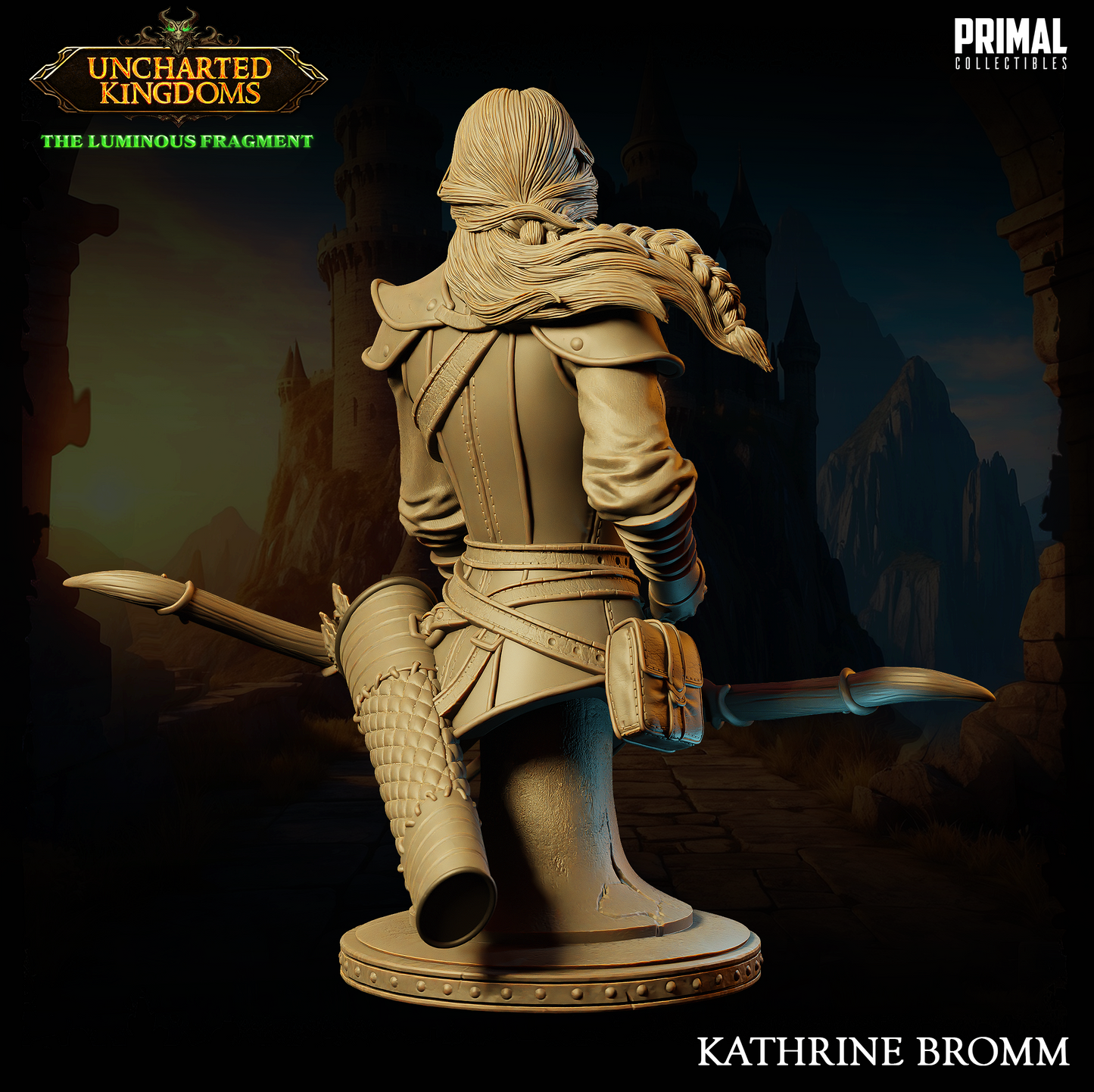DNDUK - Young Catti-Brie - Kathrine Bromm - Female Human Archer miniature