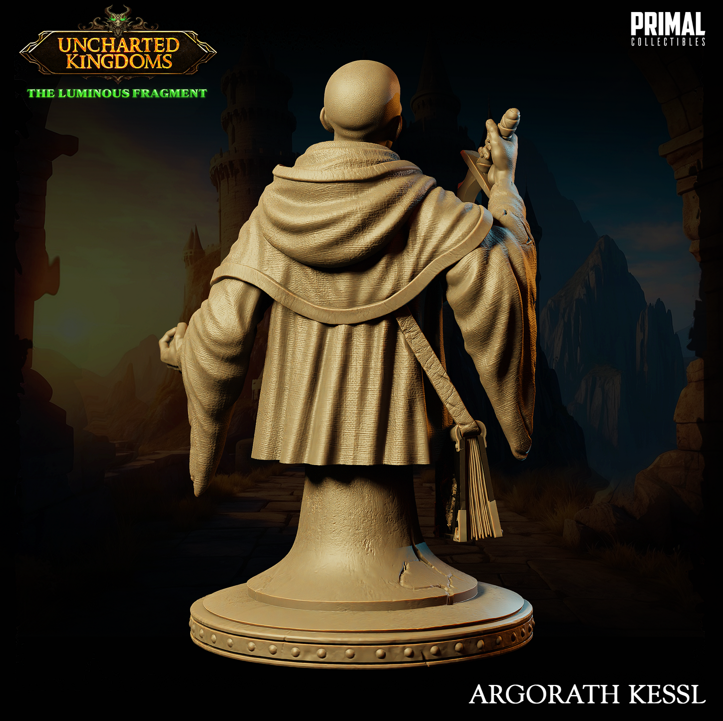 DNDUK - Akar Kessell - Argorath Kessl - Male Dark Wizard miniature