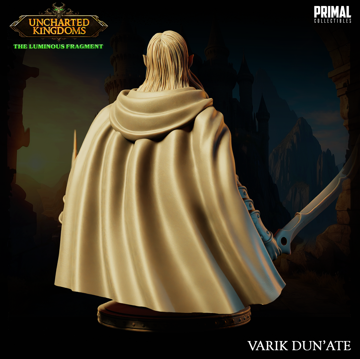 DNDUK - Drizzt Do Urden - Varik Dun Ate - Male Drow Dark Elf miniature