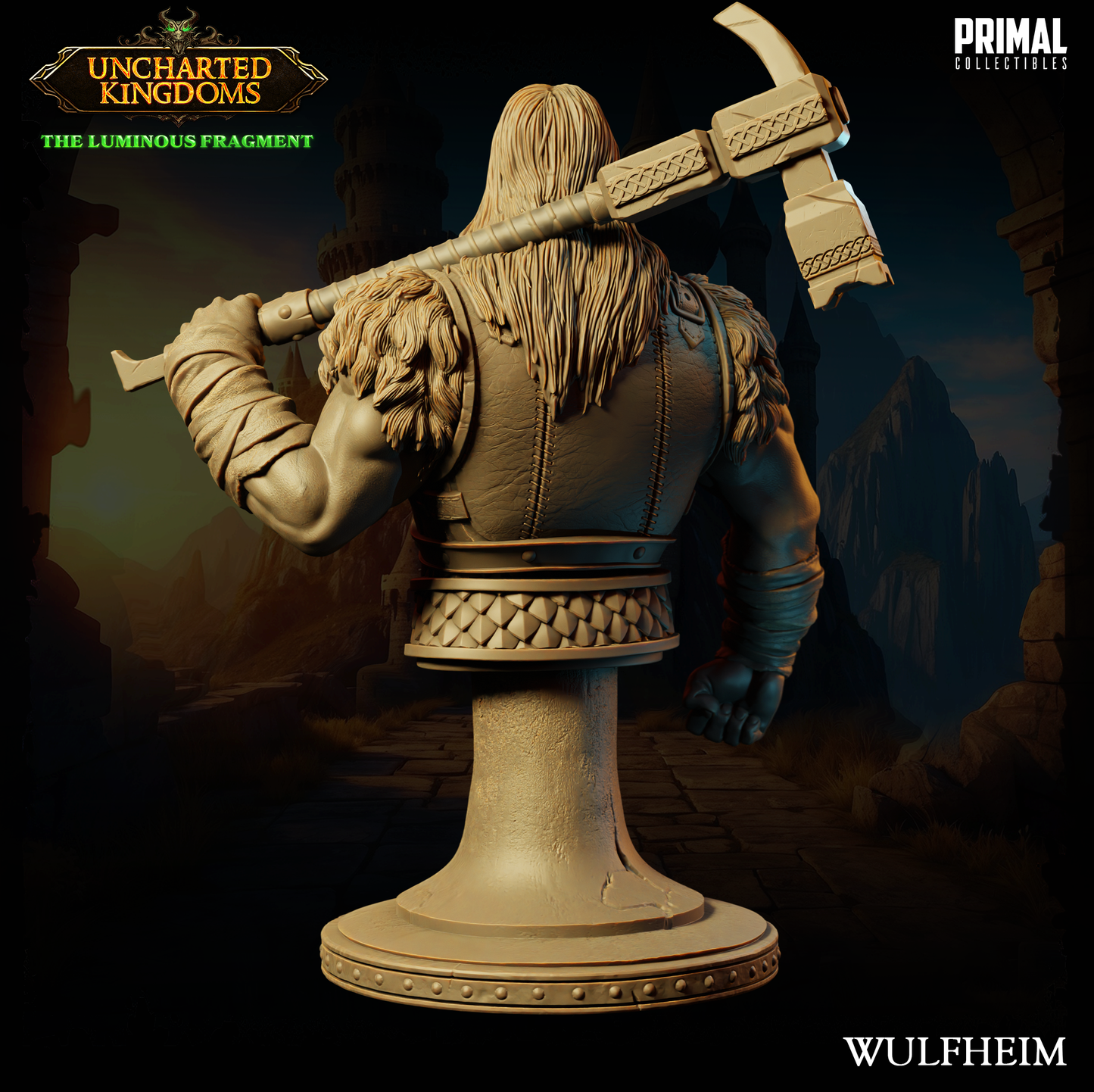 DNDUK - Wulfgar - Wulfheim Dragon Bane - Human Male Barbarian miniature