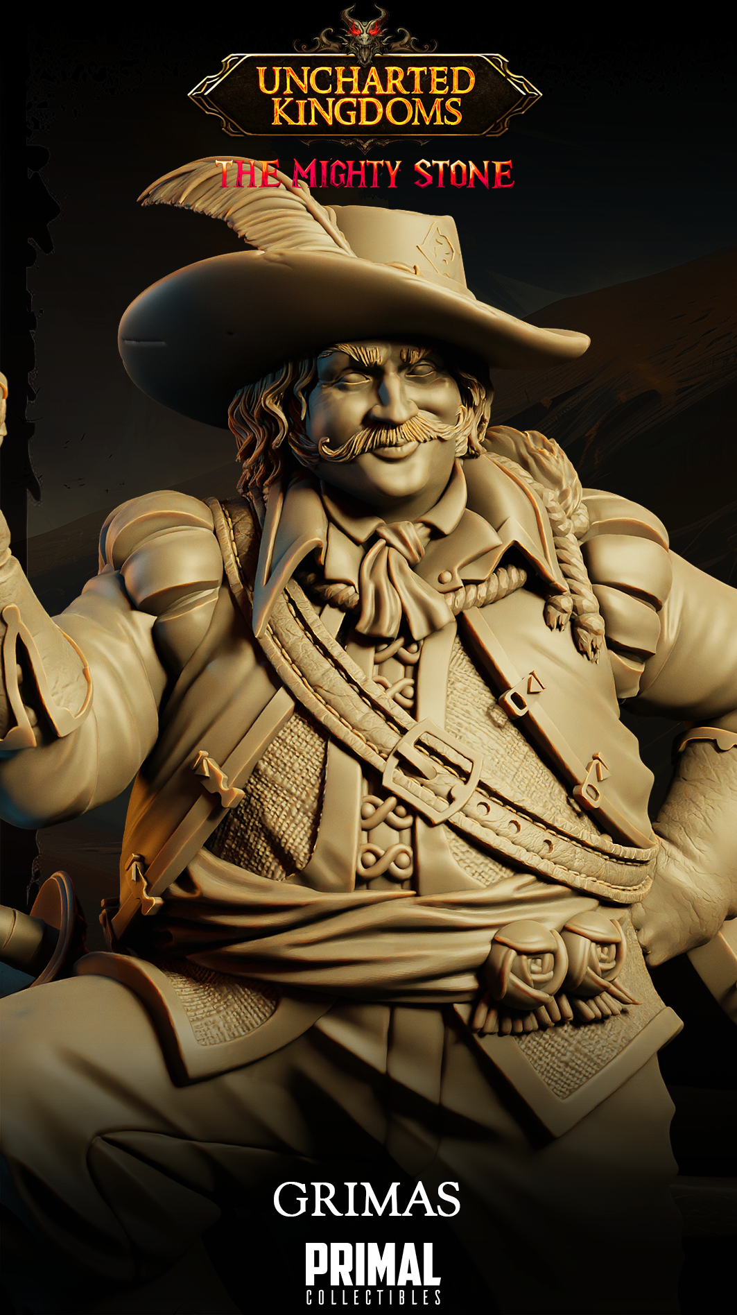 DNDUK - Mirt The Moneylender - Mertonius - Male Human Rogue miniature