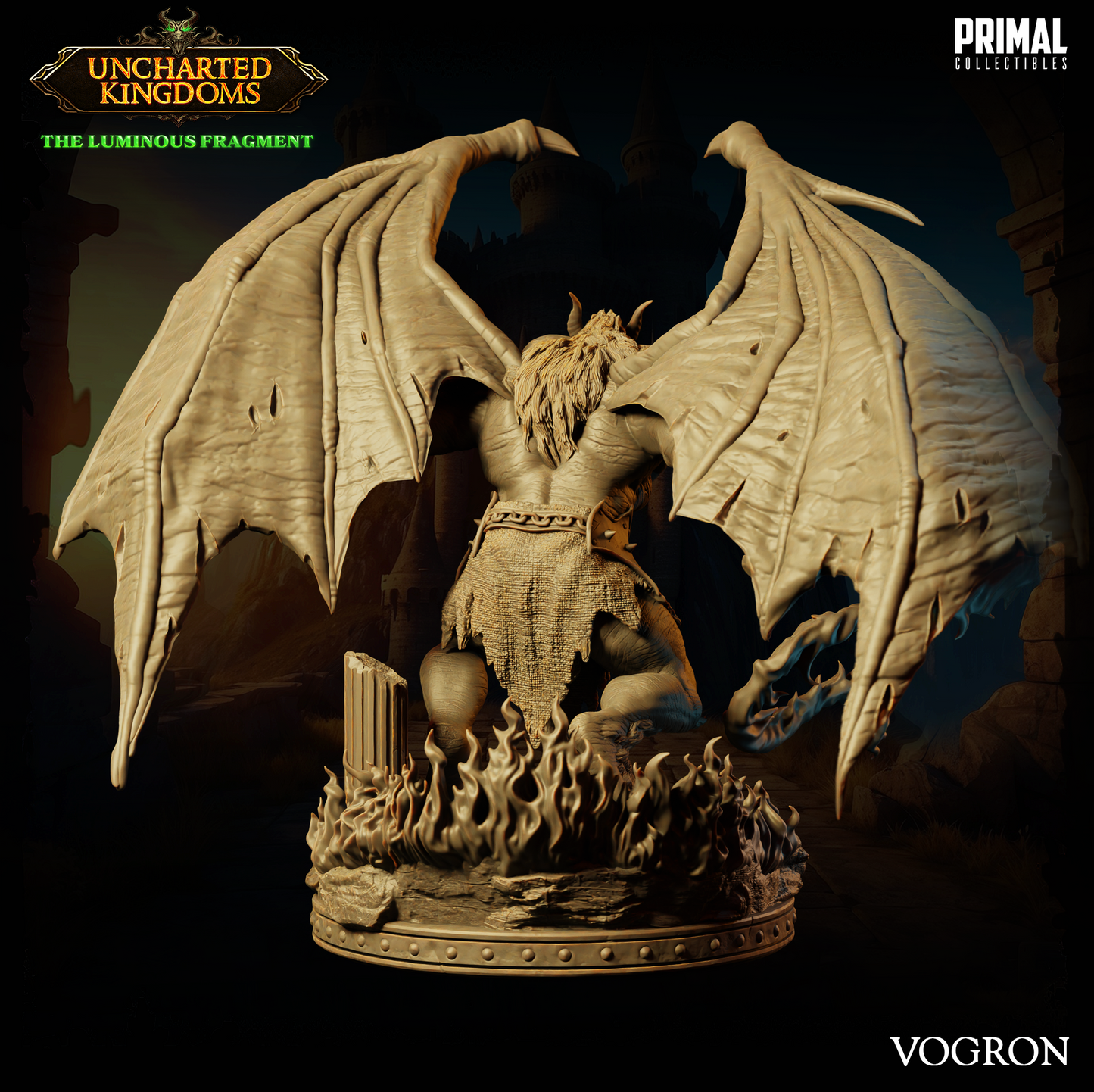 DNDUK - Errtu - Vogron The Balor Lord of the Abyss - Demon miniature