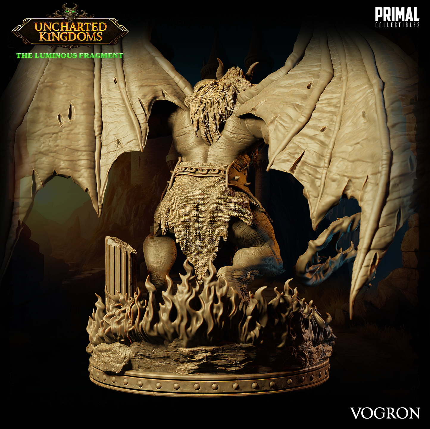 DNDUK - Errtu - Vogron The Balor Lord of the Abyss - Demon miniature