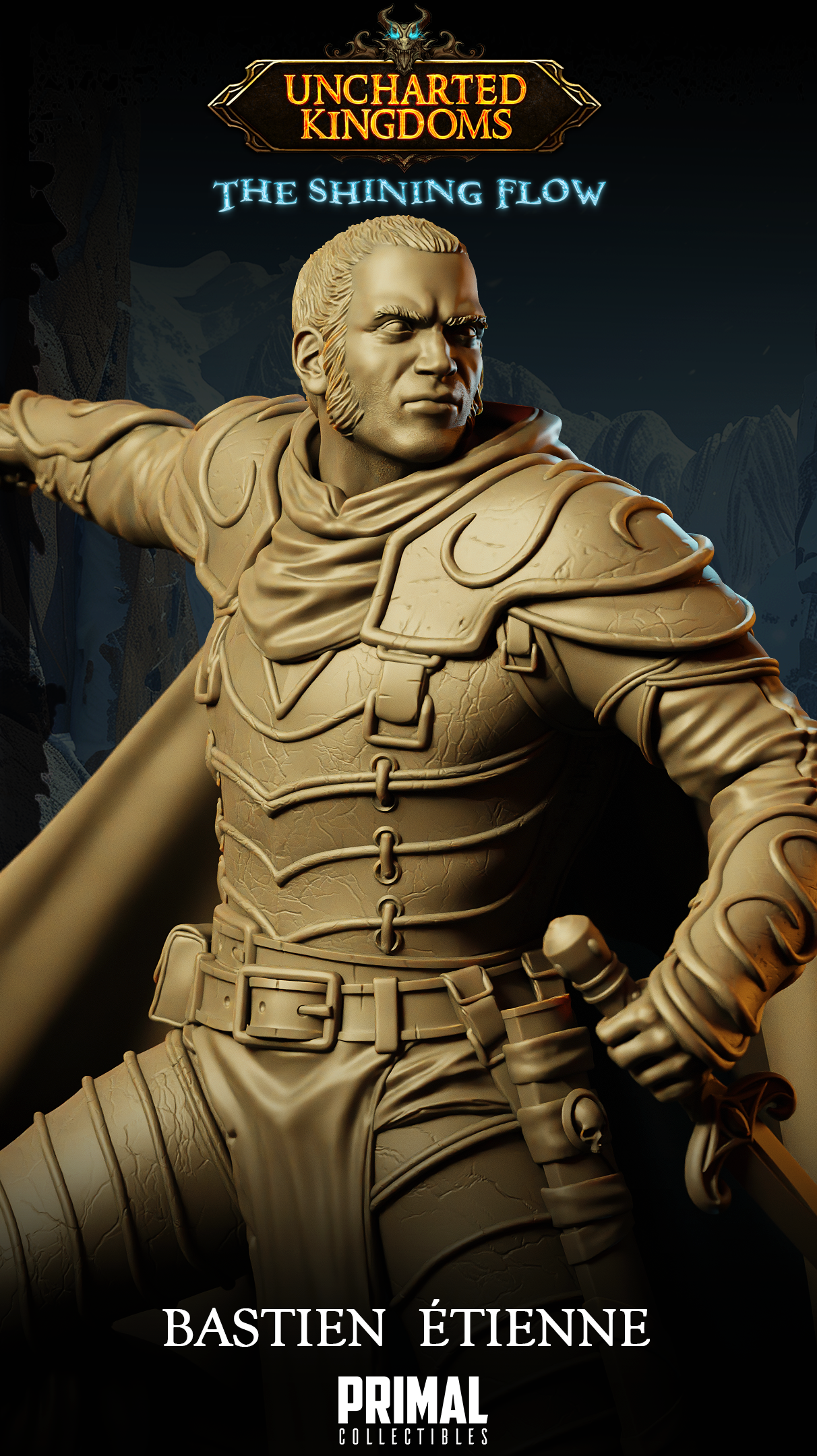 DNDUK - Artemis Entreri - Bastien Étienne - Male Human Fighter Rogue miniature