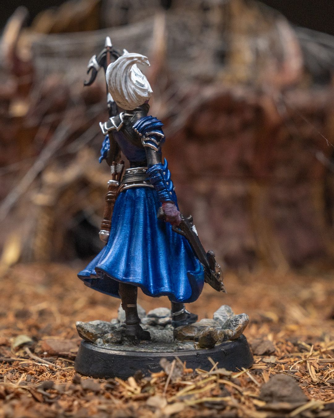 DNDNB - Briza Do'Urden - Livia - Female Drow Dark Elf miniature