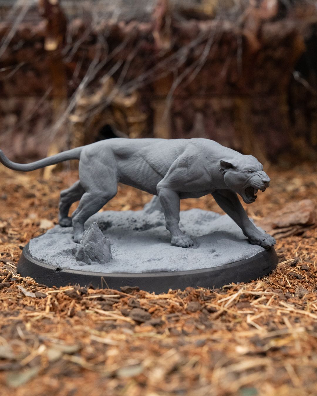 DNDNB - Paws - Guenhwyvar - Black Panther miniature