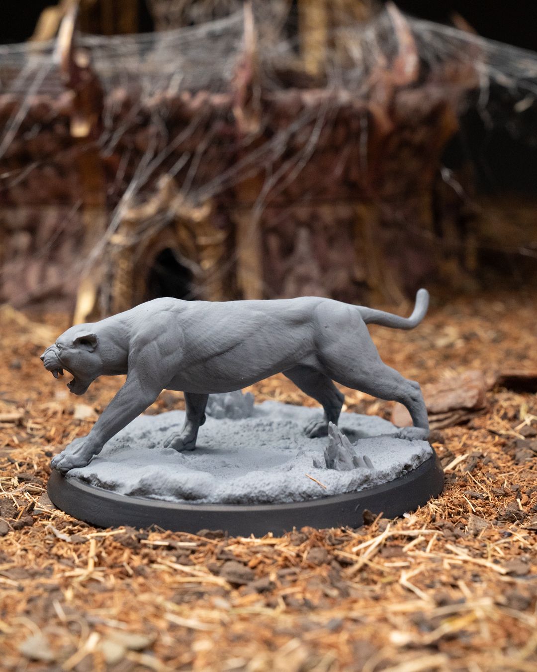 DNDNB - Paws - Guenhwyvar - Black Panther miniature