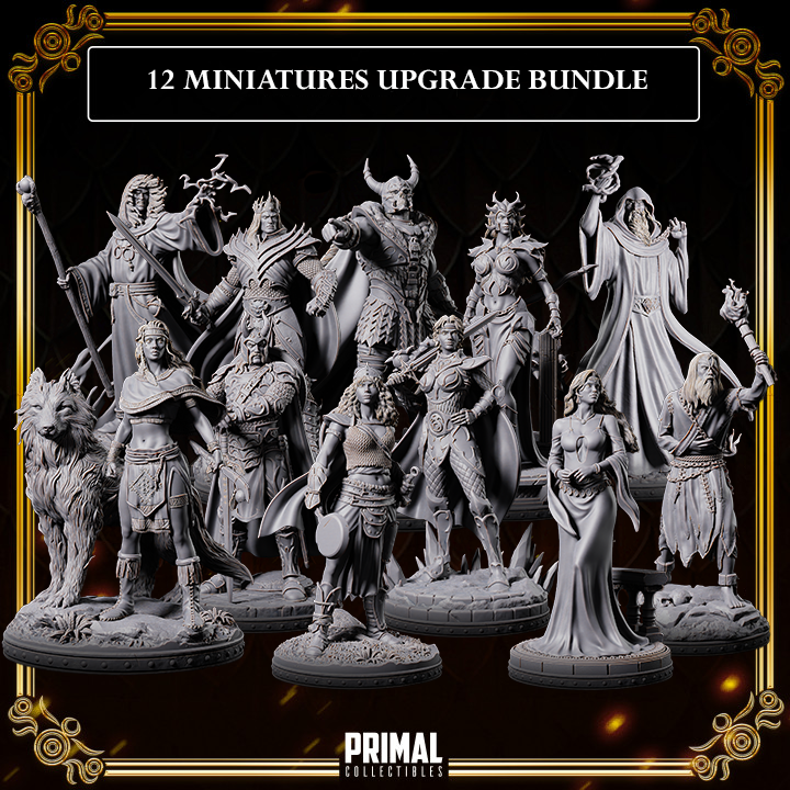 DNDDGL Deluxe Bundle Dragonlance 24 Miniature Characters