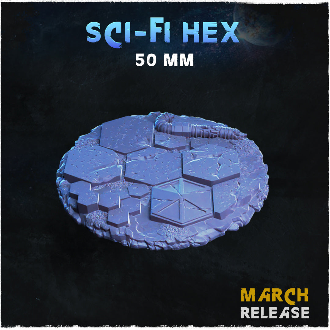 BASES - Sci-fi Hex for wargames and tabletop