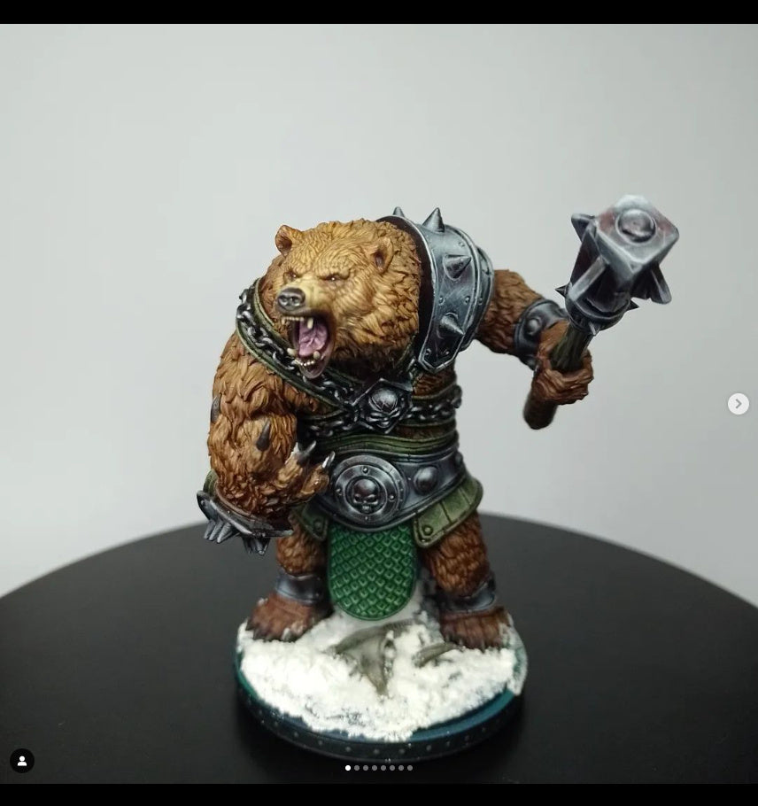 MONSTER - Werebear Ironclad Mauler NPC Beast