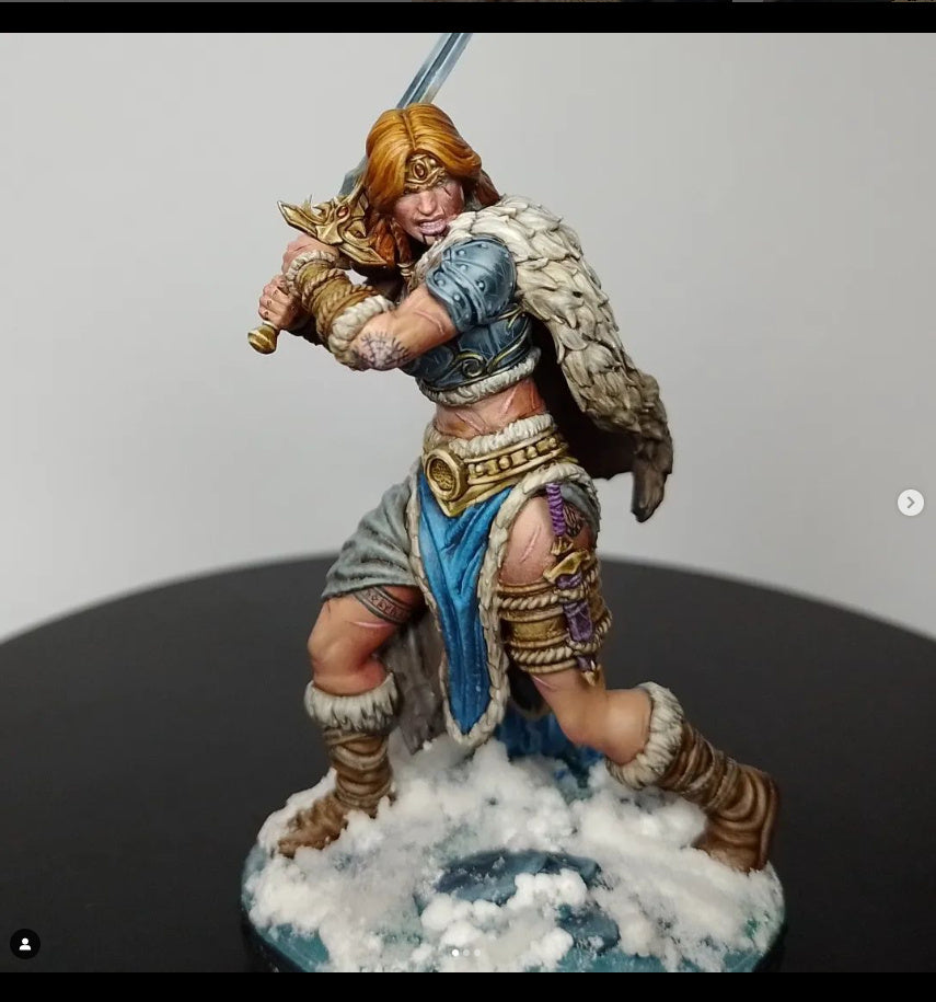 DNDFZD - Valkyrie - The Battle-tested Human Barbarian