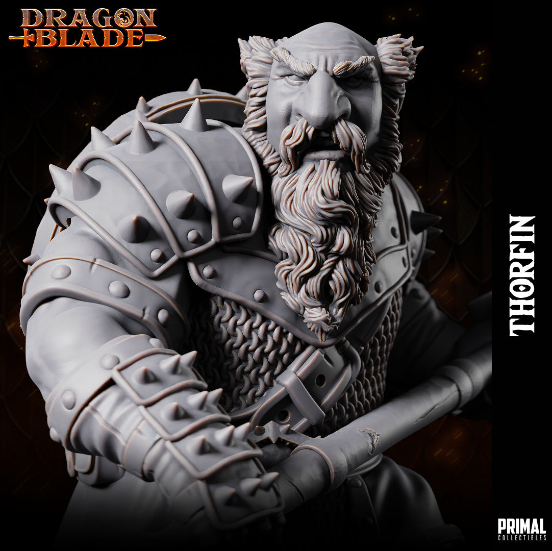 DNDDGL -Thorfin Ironspike - Evil Male Dwarf Bruiser