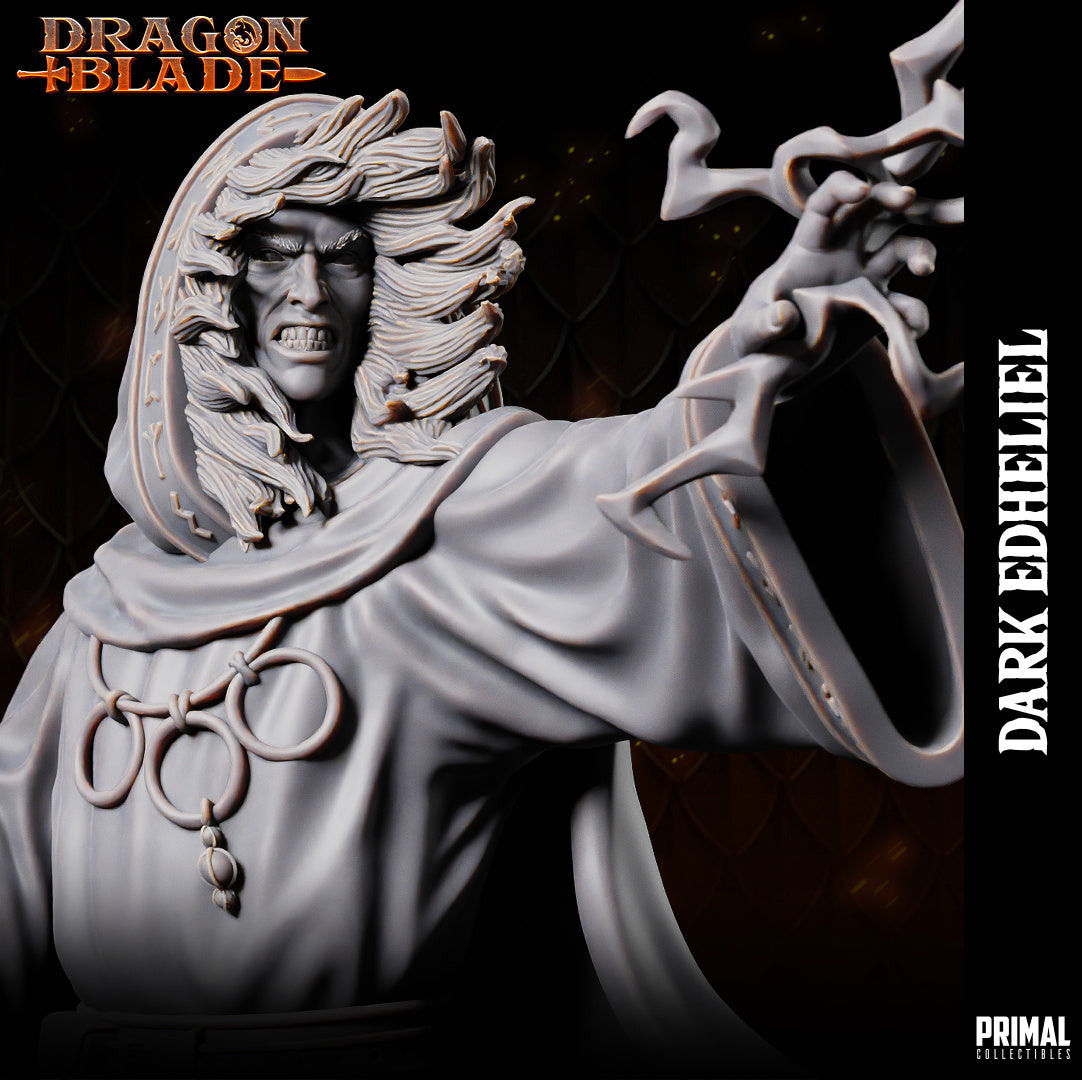 DNDDGL - Raistlin Majere Black Robes - Dark Edheliel Wizard