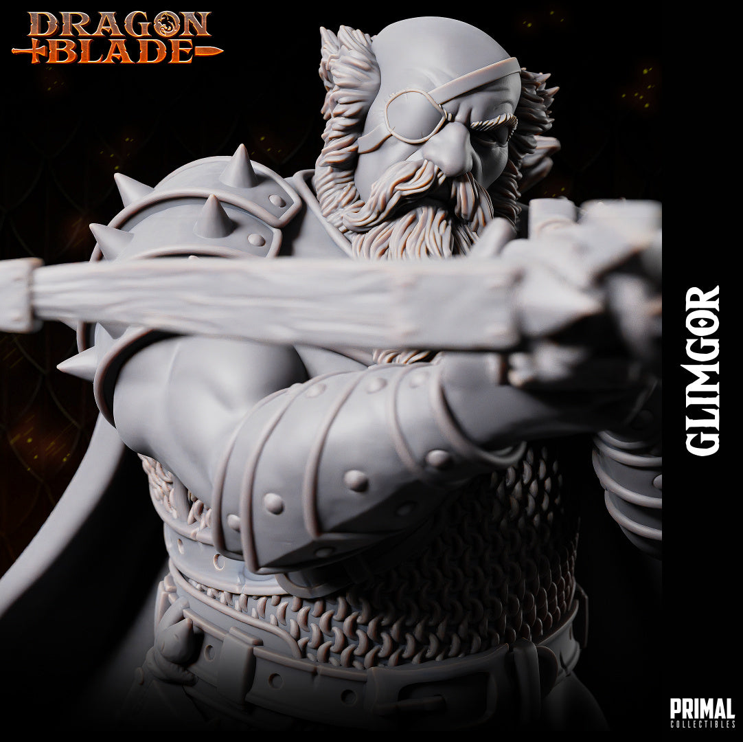DNDDGL -Glimgor - Evil Male Dwarf Crossbow Archer