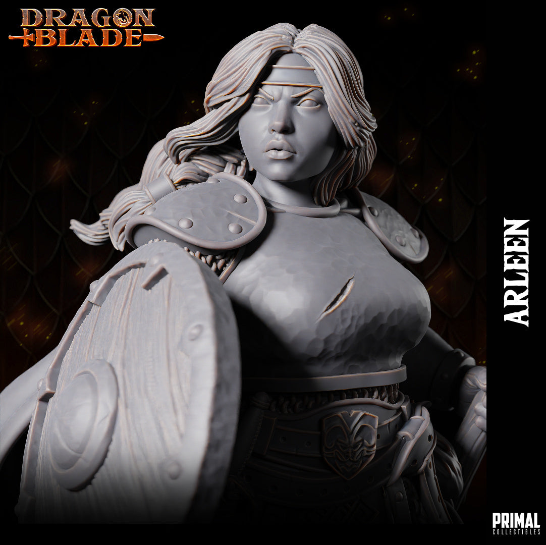 DNDFZD - Arleen Goldenaxe - The Stoneheart Forger Lady Dwarf