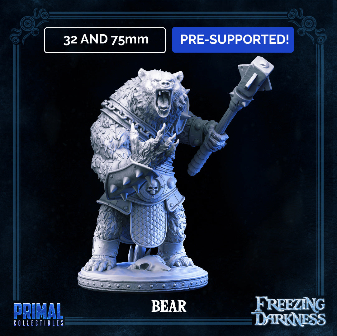 MONSTER - Werebear Ironclad Mauler NPC Beast