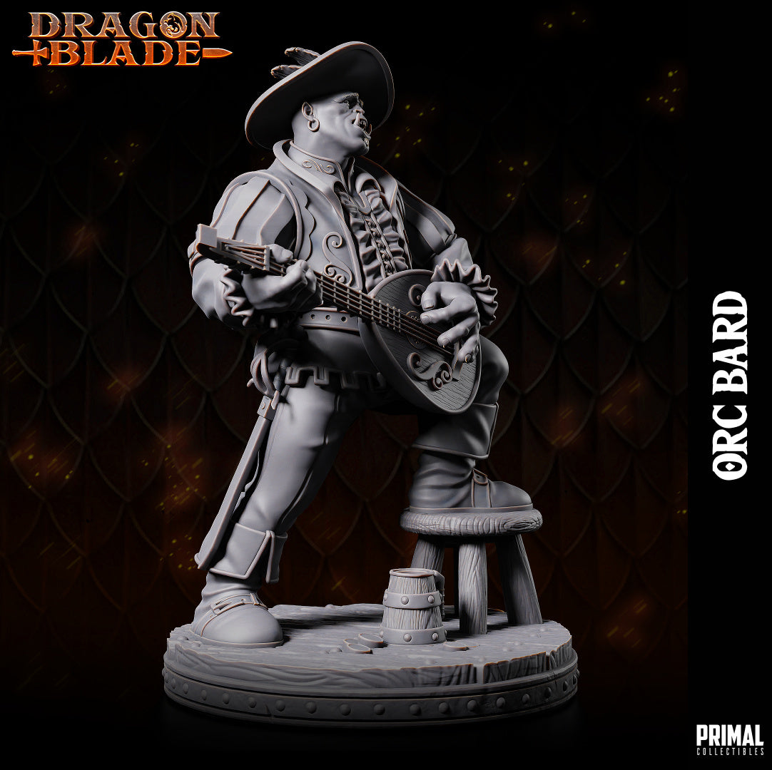 DNDHQ - Grimriff Strummer- The Bold Balladeer Male Orc Bard