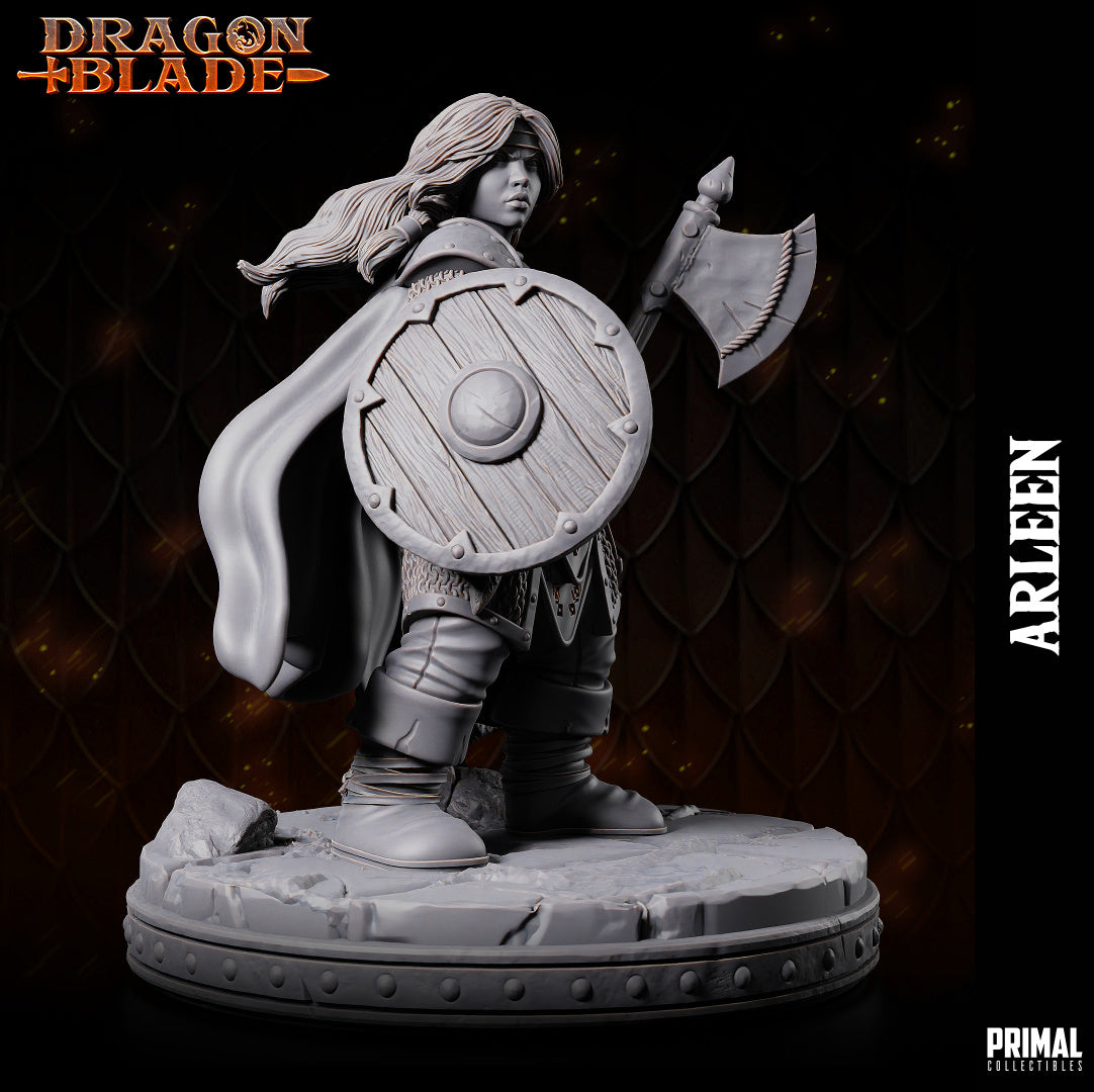 DNDFZD - Arleen Goldenaxe - The Stoneheart Forger Lady Dwarf