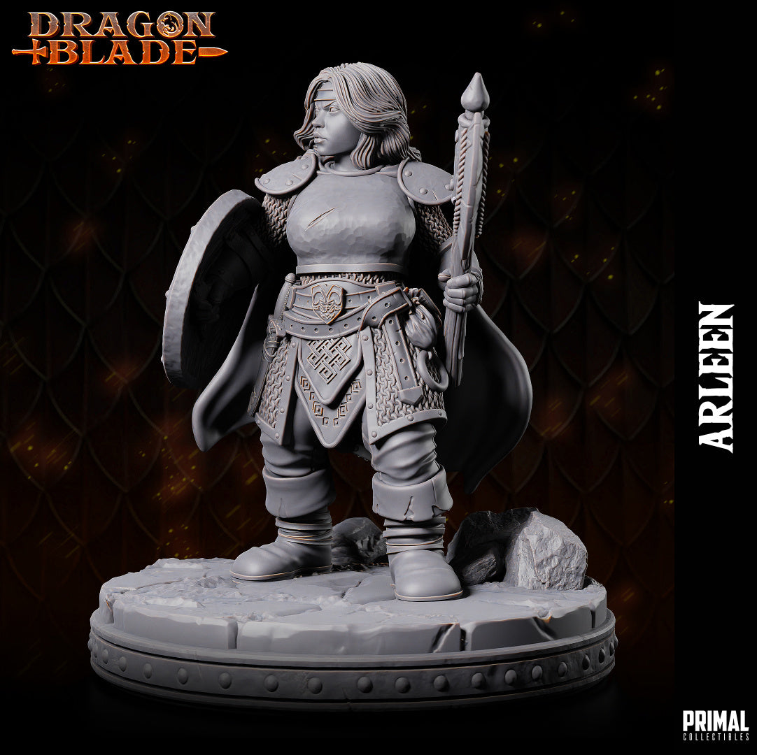 DNDFZD - Arleen Goldenaxe - The Stoneheart Forger Lady Dwarf