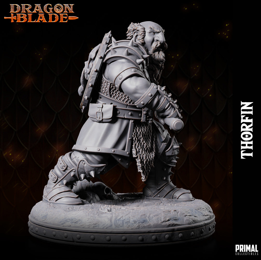 DNDDGL -Thorfin Ironspike - Evil Male Dwarf Bruiser