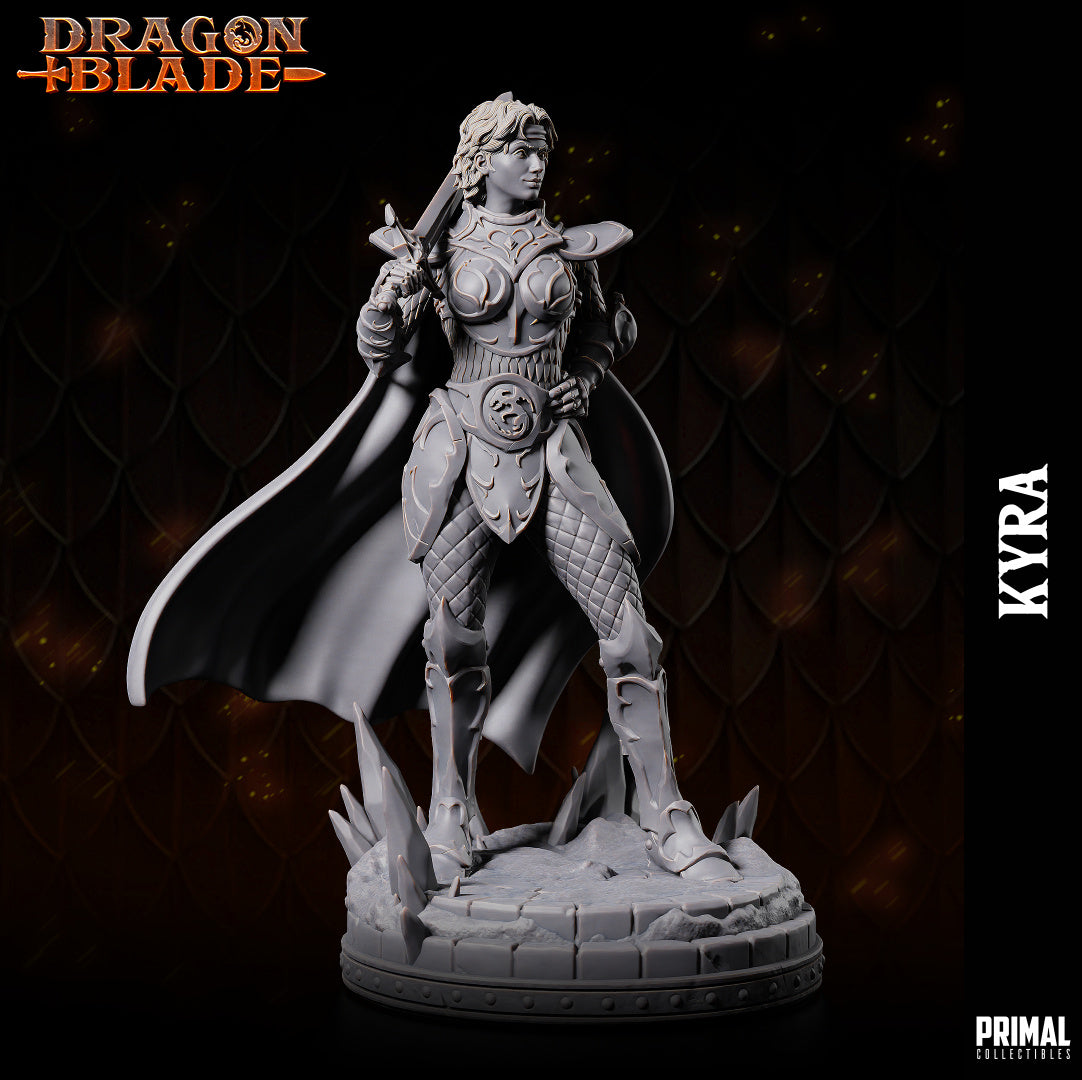 DNDDGL - Kitiara The Blue Lady Human Fighter