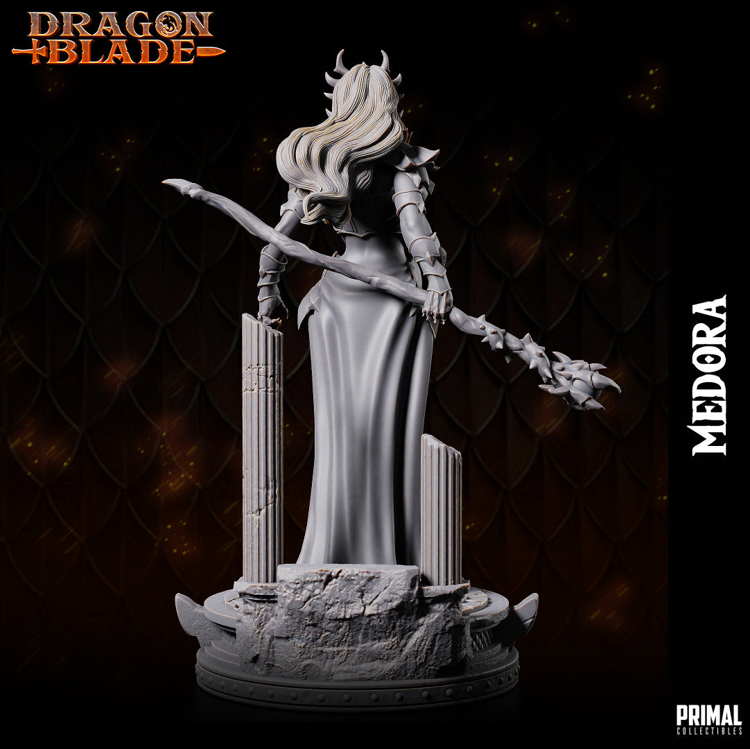 DNDDGL - Takhisis Dark Dragon Queen Medora Dragonlance mini