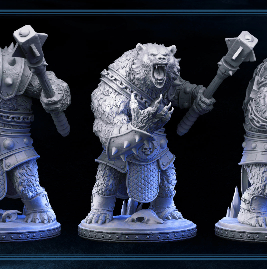 MONSTER - Werebear Ironclad Mauler NPC Beast