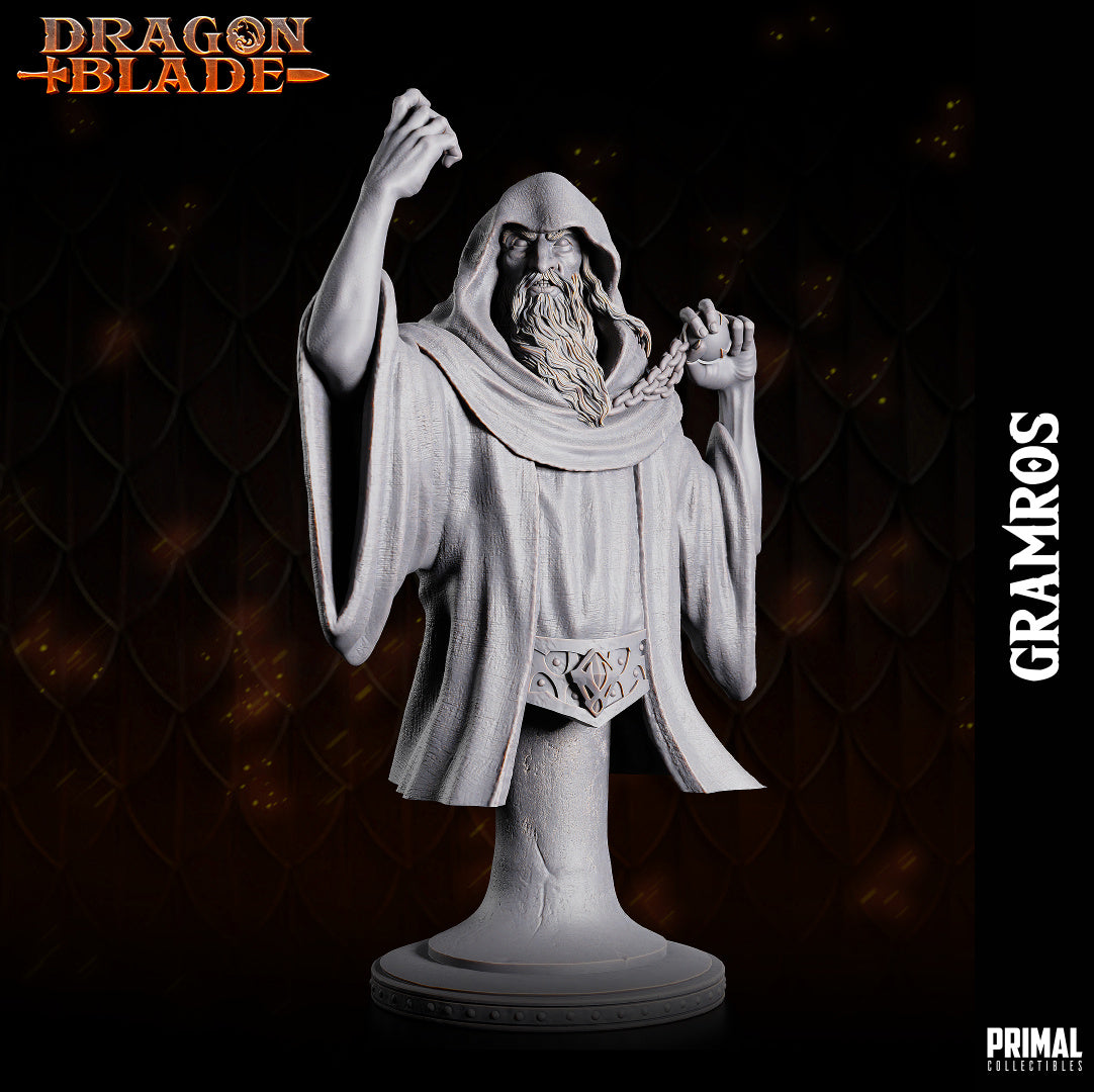 DNDDGL - Fistandantilus Dark Wizard Gramros miniature