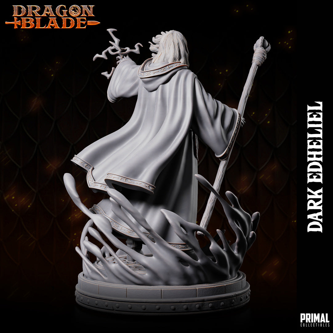 DNDDGL - Raistlin Majere Black Robes - Dark Edheliel Wizard