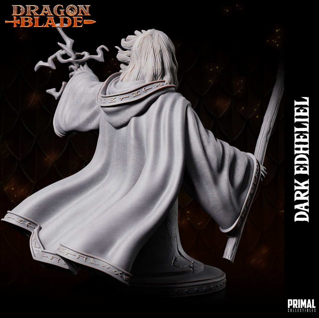 DNDDGL - Raistlin Majere Black Robes - Dark Edheliel Wizard